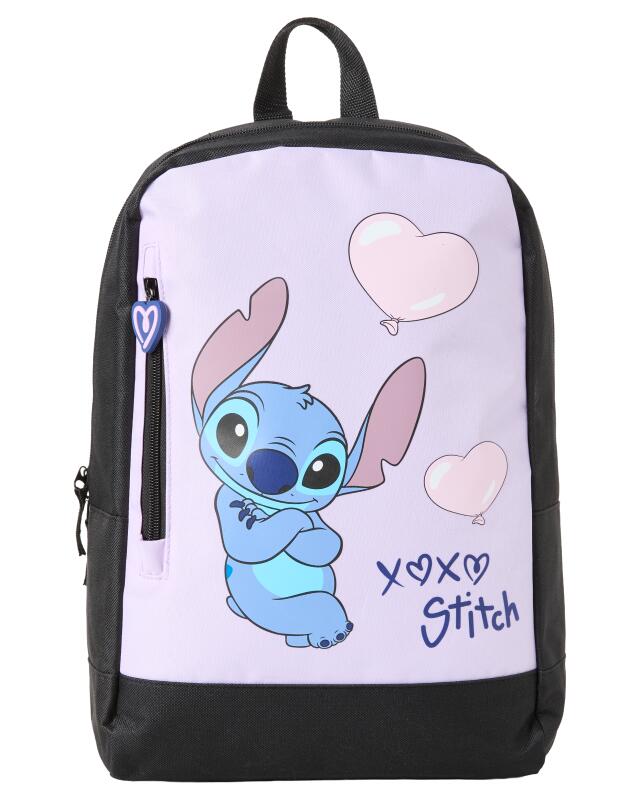 Sac à dos Stitch fille, violet clair — KiK, produit allemand authentique au Maroc