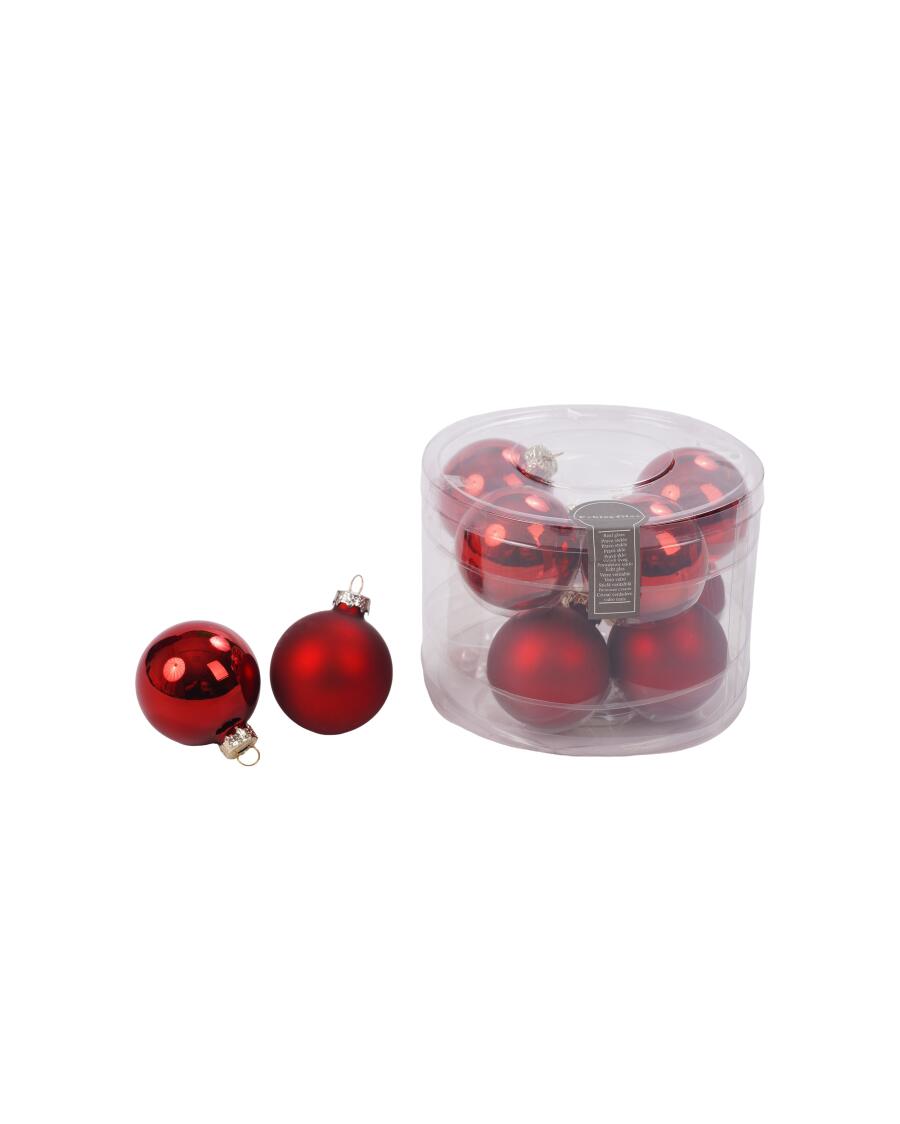 Christbaumkugeln, weiß