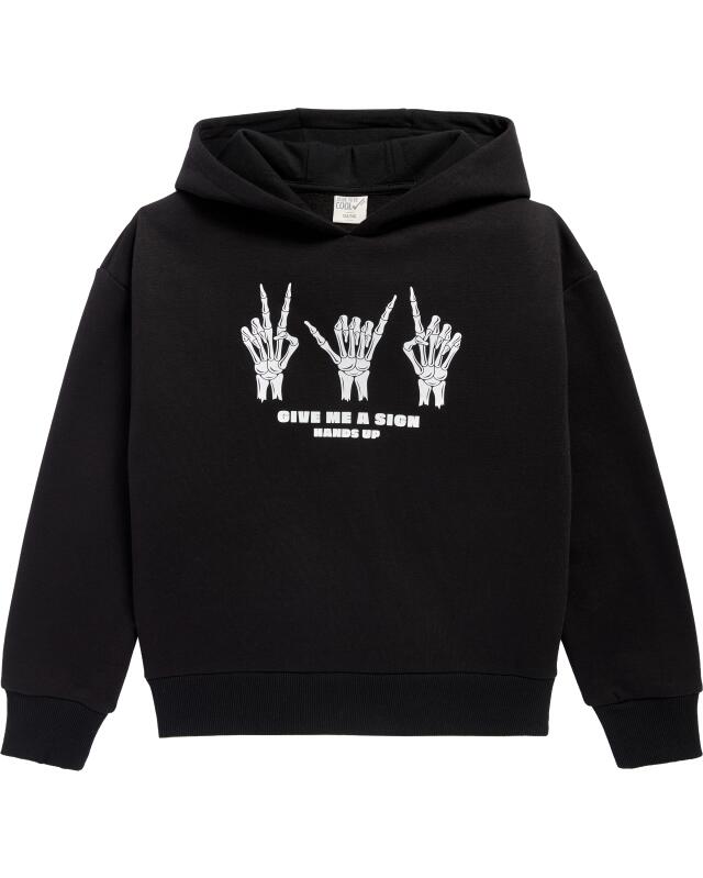 سويتشيرت هالوين للأولاد، أسود (KiK Sweatshirt Halloween (schwarz)) — KiK, منتج ألماني أصلي في المغرب