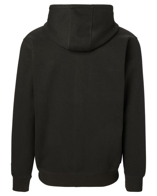 Veste sweat zippée à capuche homme, noir (KiK Sweatjacke mit Kapuze (schwarz)) — KiK, produit allemand authentique au Maroc