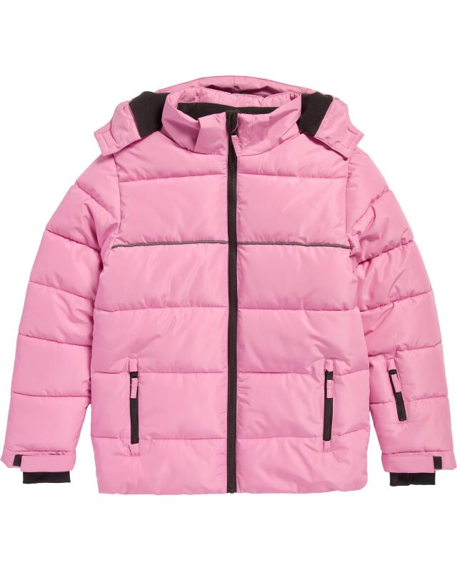 Hooded ski jacket for girls, pink (KiK Skijacke mit Kapuze (rosa)) — KiK, authentic German product in Morocco