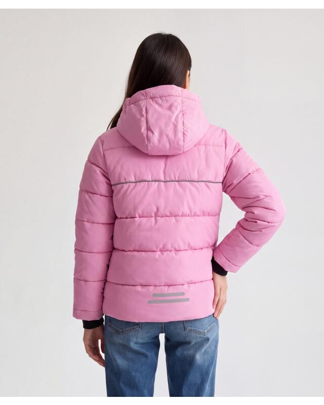 Hooded ski jacket for girls, pink (KiK Skijacke mit Kapuze (rosa)) — KiK, authentic German product in Morocco