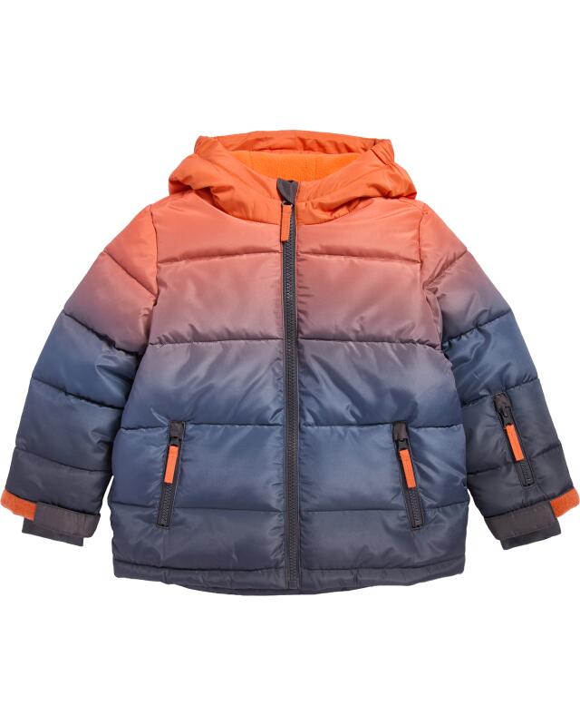 Ski jacket with gradient for boys, orange (KiK Skijacke mit Farbverlauf (orange)) — KiK, authentic German product in Morocco