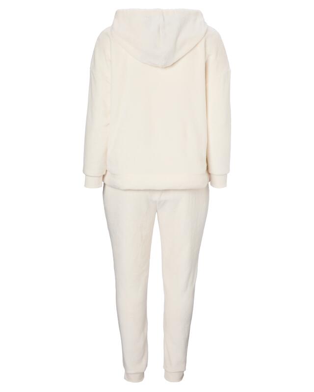 Fleece pyjamas for women, off-white (KiK Fleece-Pyjama in Offwhite (offwhite)) — KiK, authentic German product in Morocco