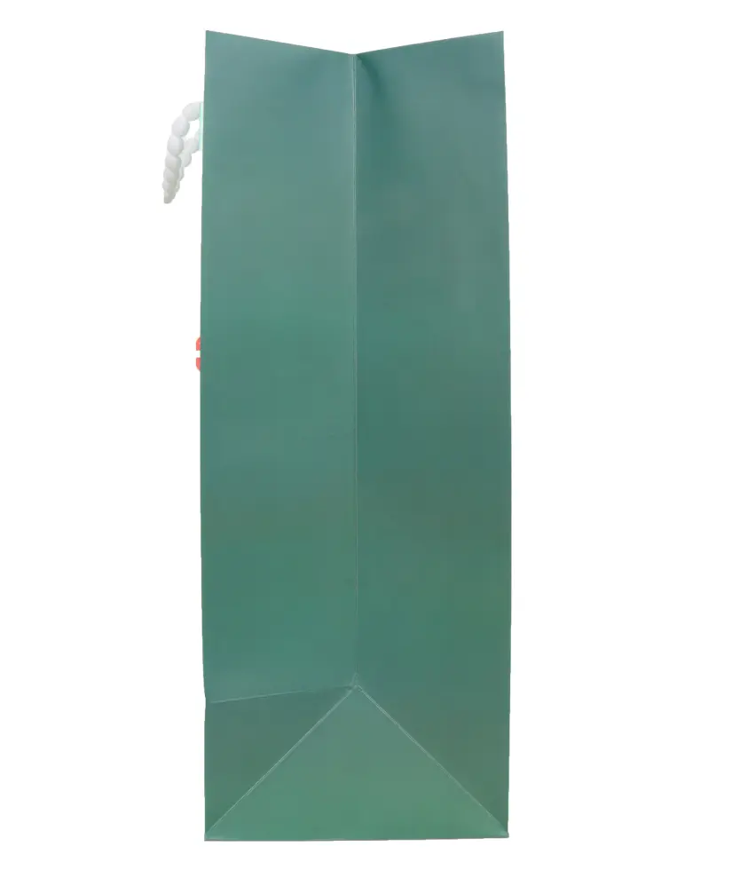 Geschenktüte Weihnachten, dunkelgrün bedruckt