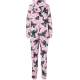 Fleece-Jumpsuit mit Kapuze