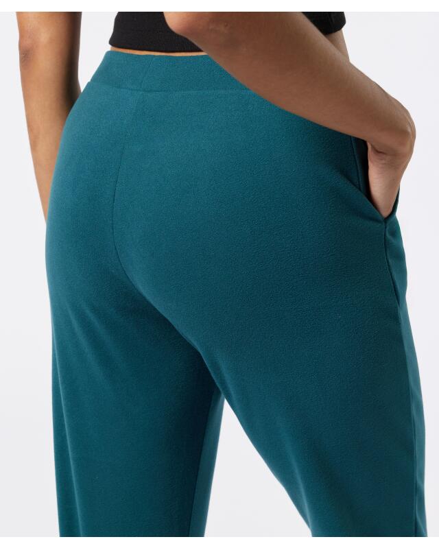 سروال رياضي من الميكروفليس للنساء، أزرق بترولي (KiK Jogginghose aus Mikrofleece (petrol)) — KiK, منتج ألماني أصلي في المغرب