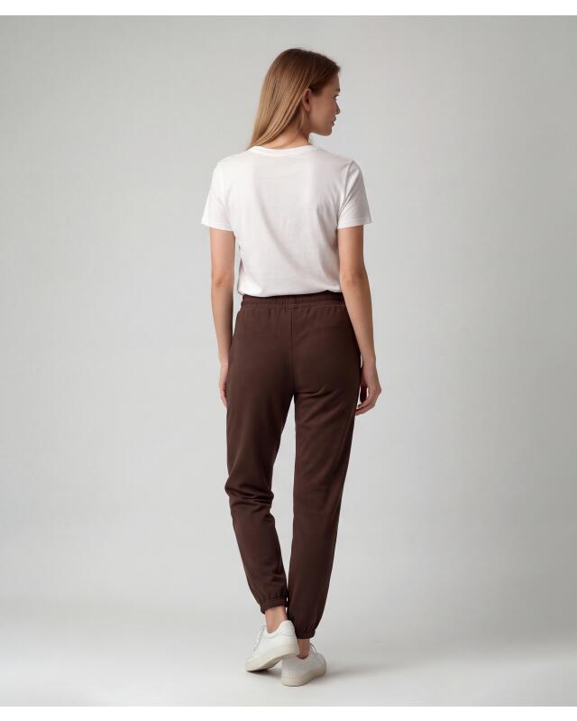 Pantalon de jogging en micro-polaire femme, marron (KiK Jogginghose aus Mikrofleece (braun)) — KiK, produit allemand authentique au Maroc