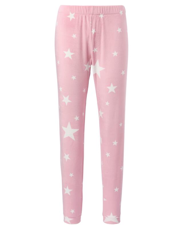 Pyjama à motif étoiles femme, rose (KiK Pyjama mit Sternenmuster (rosa)) — KiK, produit allemand authentique au Maroc