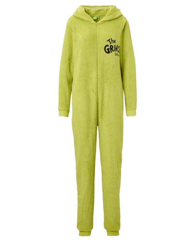 جمبسوت فليس للنساء، ليموني (KiK Grüner Fleece-Jumpsuit (limette)) — KiK, منتج ألماني أصلي في المغرب