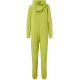 Grüner Fleece-Jumpsuit