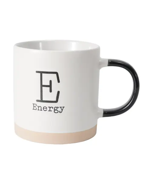Tasse mit Schriftzug