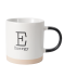 Tasse mit Schriftzug creme