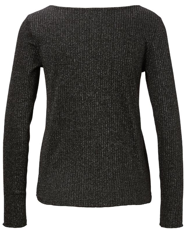 Glitter long-sleeve top for women, black (KiK Glitzerndes Langarmshirt (schwarz)) — KiK, authentic German product in Morocco