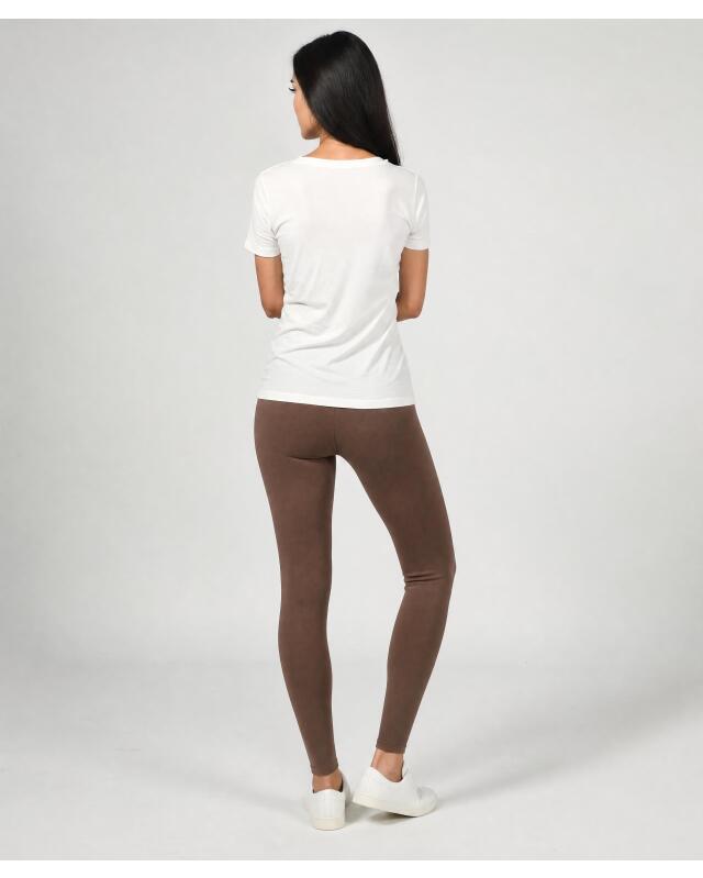 Super-stretch leggings for women, brown (KiK Leggings Super-Stretch (braun)) — KiK, authentic German product in Morocco