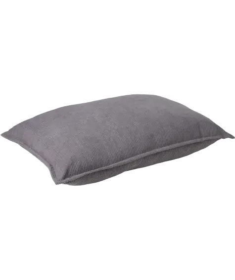 Kissen mit gerippter Optik