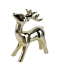 Deko-Rentier Weihnachten gold