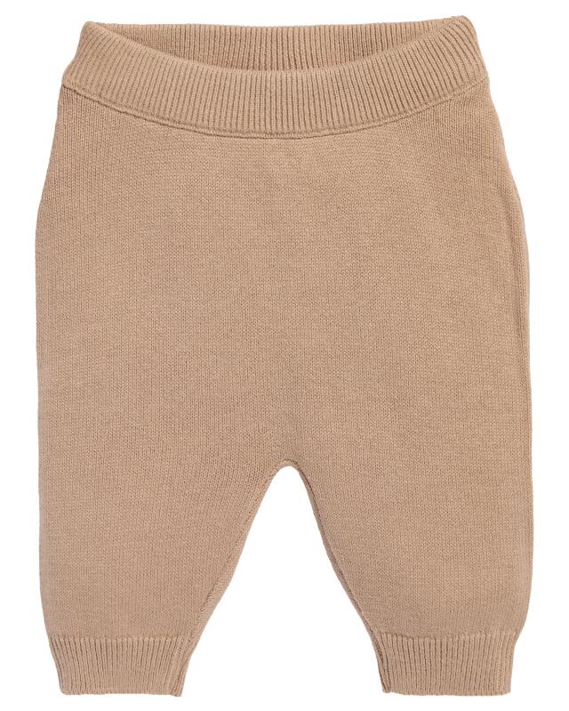 Pull + pantalon en maille naissance fille, marron clair (KiK Newborn Strickpullover + Strickhose (hellbraun)) — KiK, produit allemand authentique au Maroc