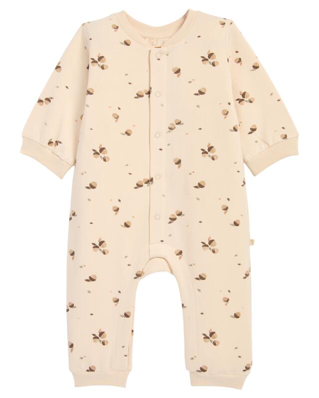Newborn footless sleepsuit for boys, beige — KiK, authentic German product in Morocco