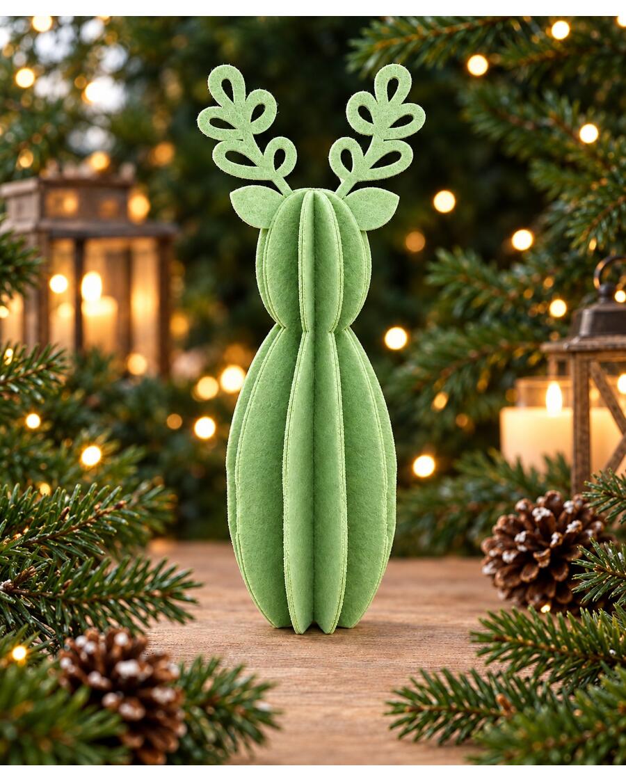 Deko-Rentier Weihnachten, mintgrün