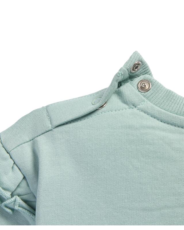 Sweat à motif lapin bébé fille, vert menthe (KiK Sweatshirt Hase (mintgrün)) — KiK, produit allemand authentique au Maroc