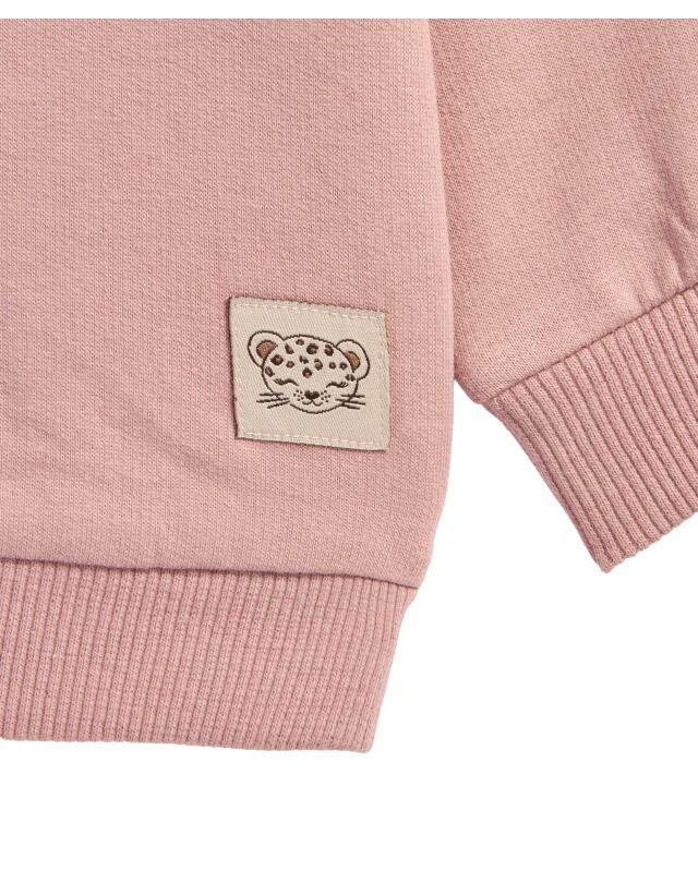 سويتشيرتات بنقشة الفهد للرضيعة، وردي قديم (KiK Sweatshirts Leo (altrosa)) — KiK, منتج ألماني أصلي في المغرب