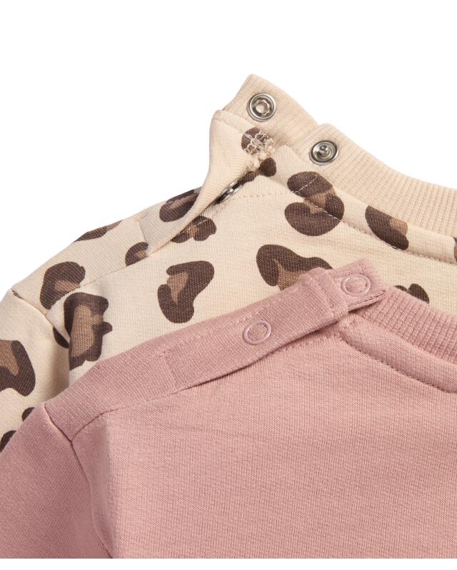 سويتشيرتات بنقشة الفهد للرضيعة، وردي قديم (KiK Sweatshirts Leo (altrosa)) — KiK, منتج ألماني أصلي في المغرب