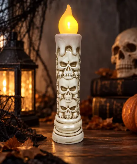 Halloween LED-Kerze