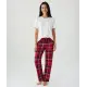 Pyjamahose aus Velours