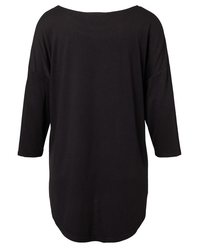T-shirt long femme, noir (KiK Langes Shirt (schwarz)) — KiK, produit allemand authentique au Maroc