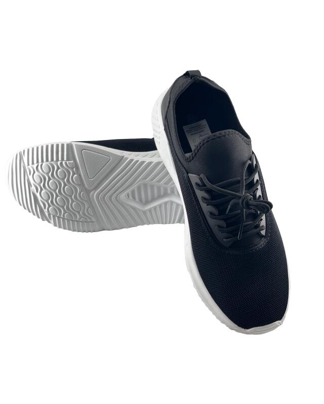 Baskets homme, noir (KiK Schwarze Sneaker (schwarz)) — KiK, produit allemand authentique au Maroc
