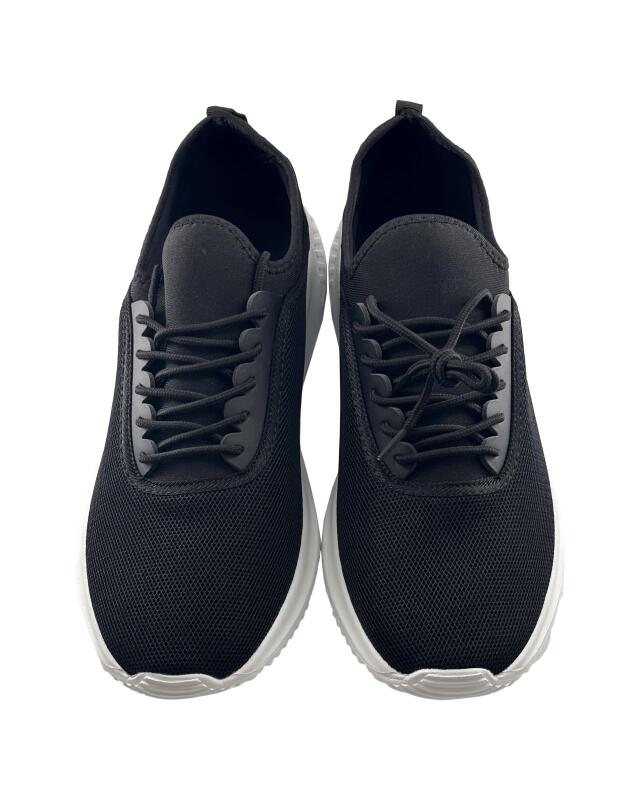 Baskets homme, noir (KiK Schwarze Sneaker (schwarz)) — KiK, produit allemand authentique au Maroc