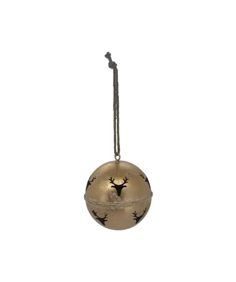 Metallglöckchen mit Rentiermotiven