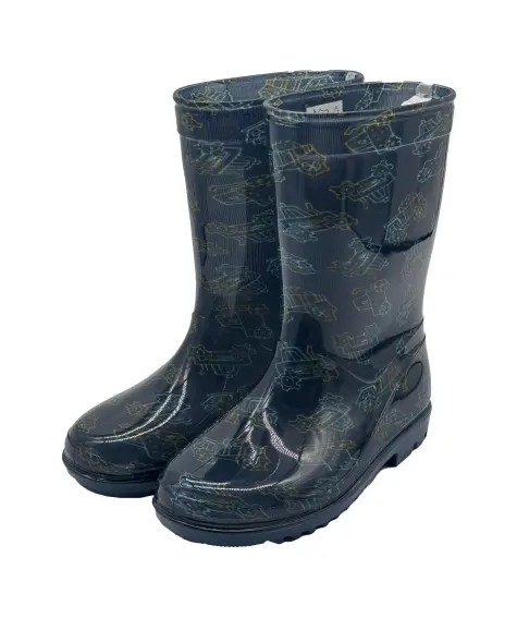 Regenstiefel mit Traktoren