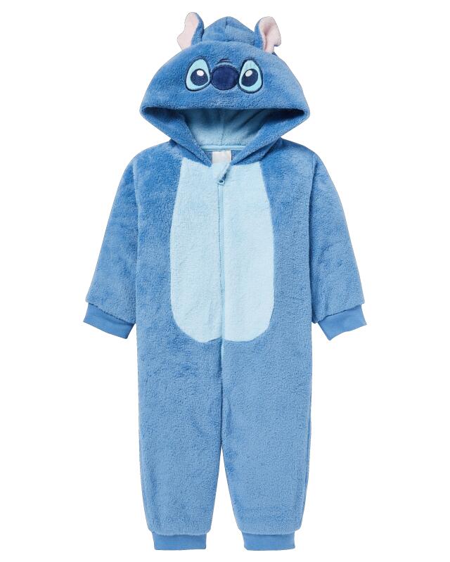 جامبسوت من الفليس بسحاب للرضيعة، أزرق (KiK Fleece-Jumpsuit mit Reißverschluss (blau)) — KiK, منتج ألماني أصلي في المغرب
