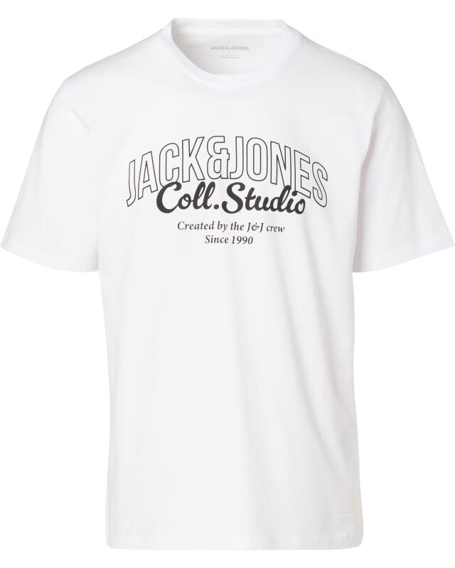 Cotton T-shirt for men, white (KiK T-Shirt aus Baumwolle (weiß)) — KiK, authentic German product in Morocco