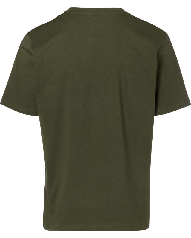 تيشيرت من القطن للرجال، كاكي (KiK T-Shirt aus Baumwolle (Khaki)) — KiK, منتج ألماني أصلي في المغرب