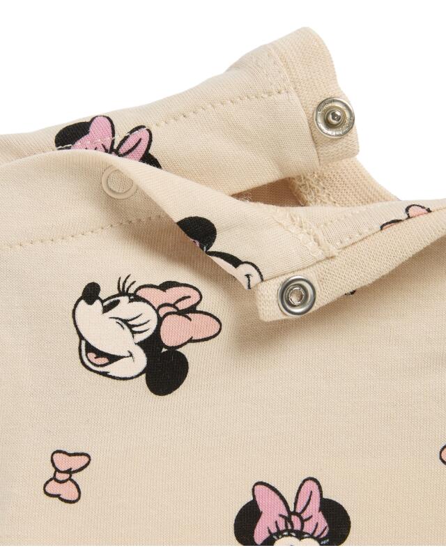 Long-sleeve top + pinafore dress for baby girls, dusty pink (KiK Langarmshirt + Latzkleid (altrosa)) — KiK, authentic German product in Morocco