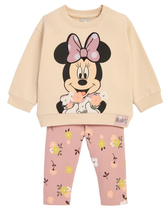 سويتشيرت + ليجن للرضيعة، وردي غامق (KiK Sweatshirt + Leggings (dunkelrosa)) — KiK, منتج ألماني أصلي في المغرب