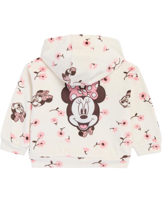 Veste + pantalon en velours bébé fille, écru (KiK Jacke + Hose aus Velours (naturfarben)) — KiK, produit allemand authentique au Maroc