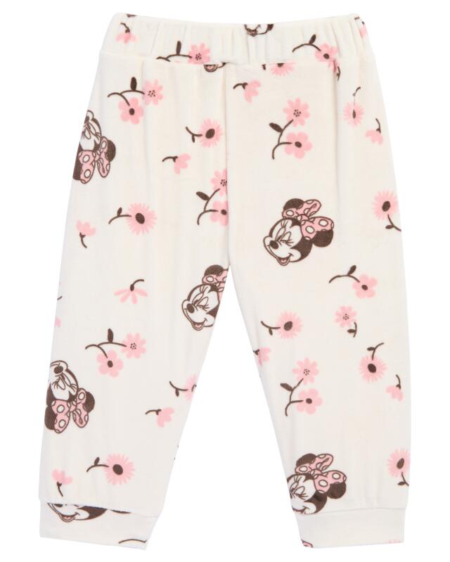 Veste + pantalon en velours bébé fille, écru (KiK Jacke + Hose aus Velours (naturfarben)) — KiK, produit allemand authentique au Maroc