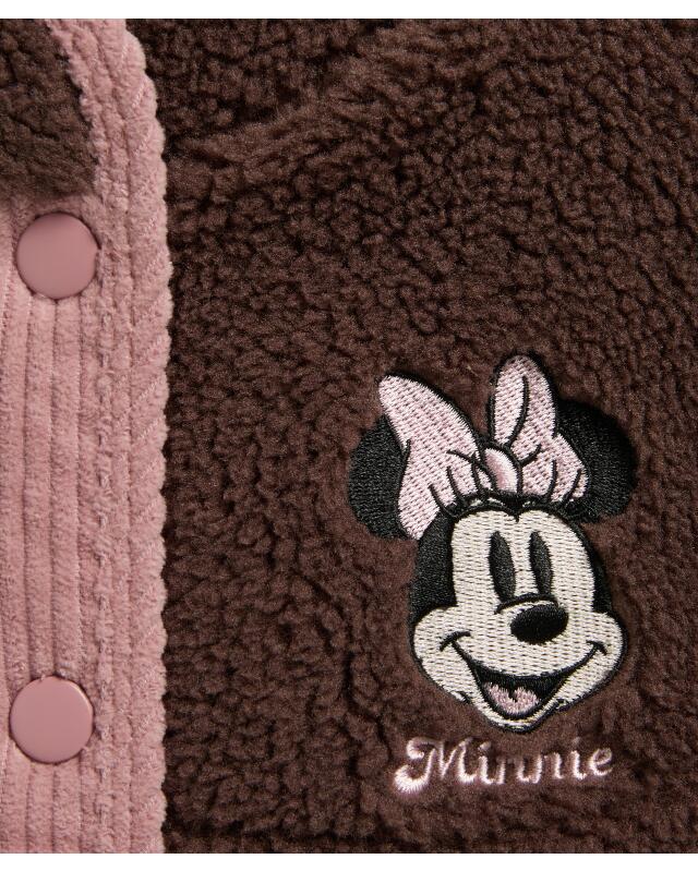 Veste sherpa bébé fille, marron (KiK Sherpajacke (braun)) — KiK, produit allemand authentique au Maroc