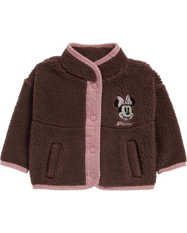 Veste sherpa bébé fille, marron (KiK Sherpajacke (braun)) — KiK, produit allemand authentique au Maroc