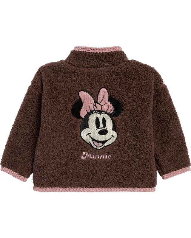 Veste sherpa bébé fille, marron (KiK Sherpajacke (braun)) — KiK, produit allemand authentique au Maroc