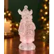 LED-Figur mit Glitzerwirbel Weihnachten