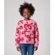 Strickpullover Glitzerschleifen