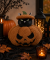 Poduszki w kształcie motywów halloweenowych brązowy