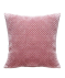 Kissen mit Popcornstruktur rosa
