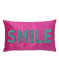 Kissen mit Schriftzug pink