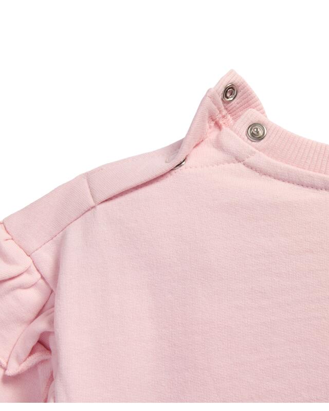سويت شيرت + ليجينغ بنقشة النمر للرضيعة، وردي فاتح (KiK Sweatshirt + Leggins Leo (hellrosa)) — KiK, منتج ألماني أصلي في المغرب
